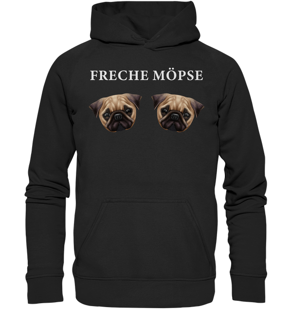 Freche Möpse - Basic Unisex Hoodie