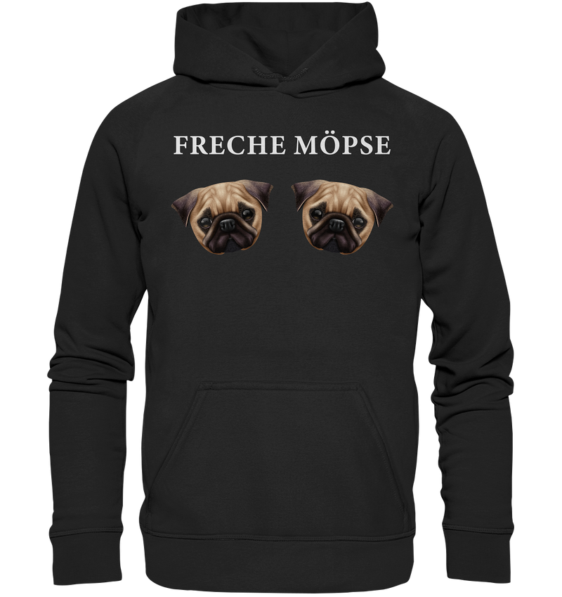 Freche Möpse - Basic Unisex Hoodie