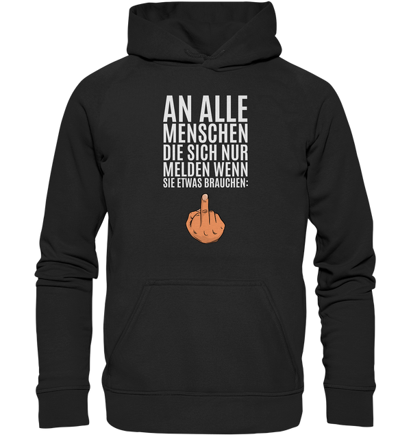 An Alle Menschen - Basic Unisex Hoodie