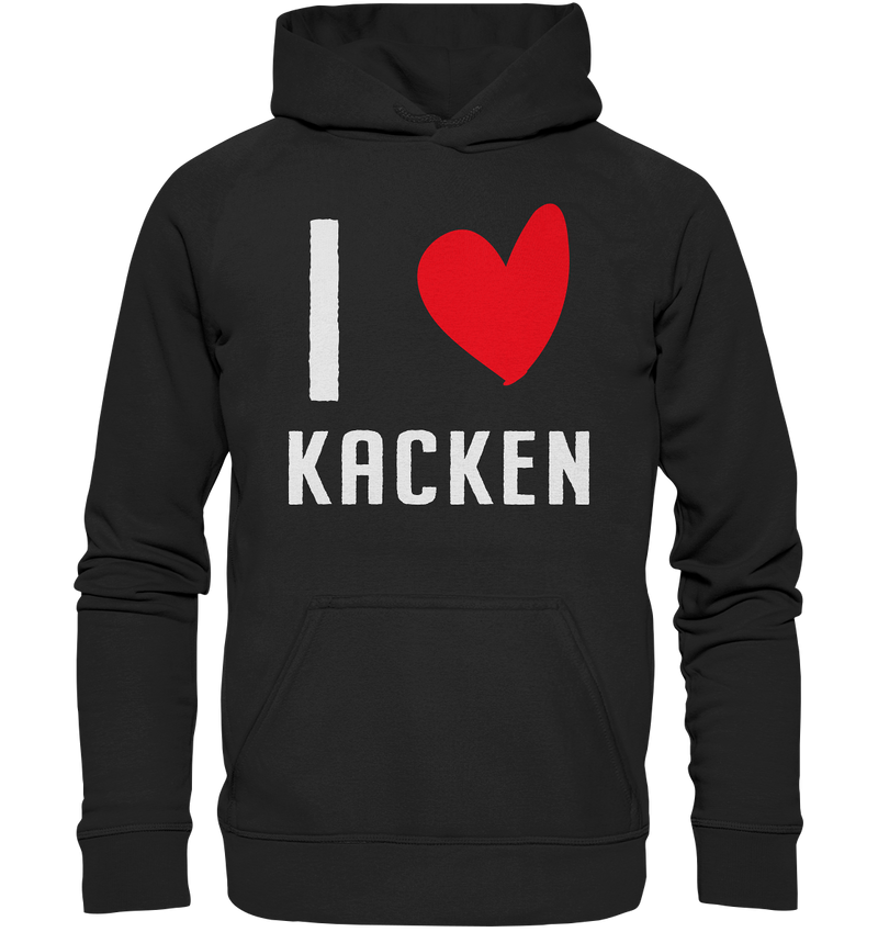 I love kacken - Basic Unisex Hoodie