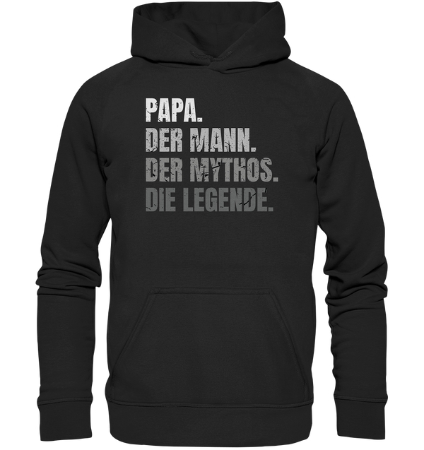 Papa. Der Mann. - Basic Unisex Hoodie