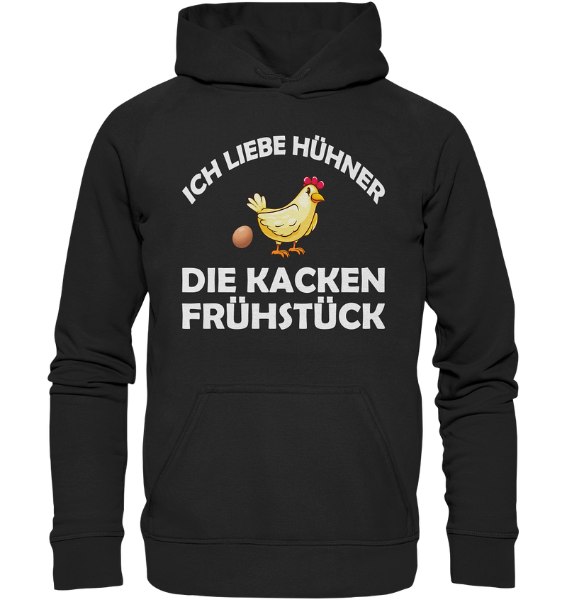 Ich liebe Hühner - Basic Unisex Hoodie