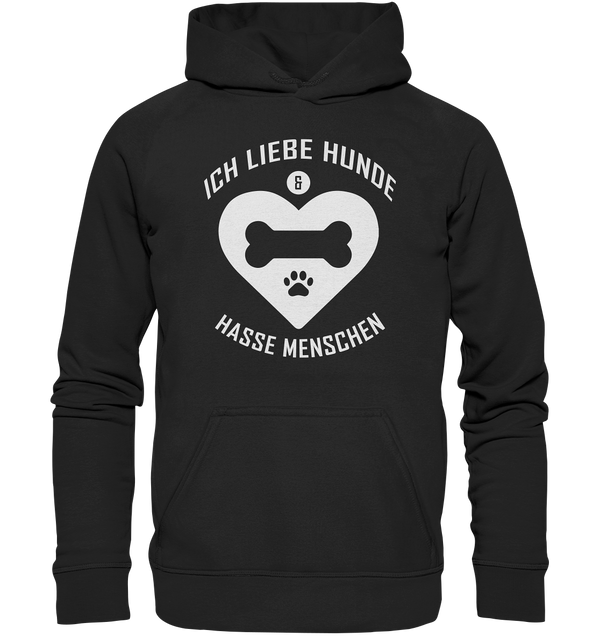 Ich liebe Hunde - Basic Unisex Hoodie