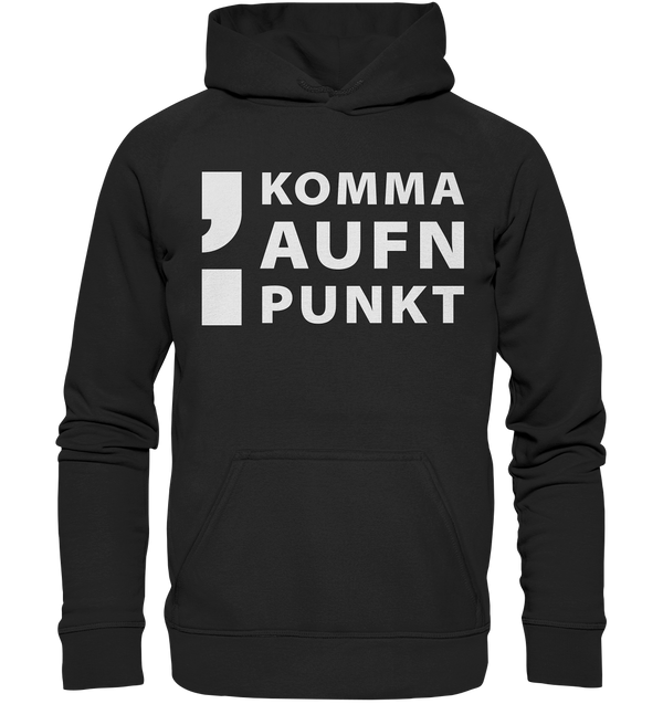 Komma aufn Punkt - Basic Unisex Hoodie