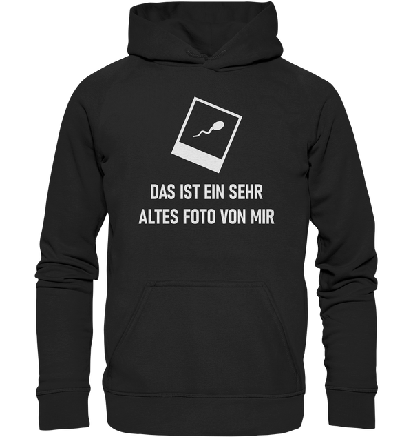 Das ist ein sehr altes Foto von mir - Basic Unisex Hoodie