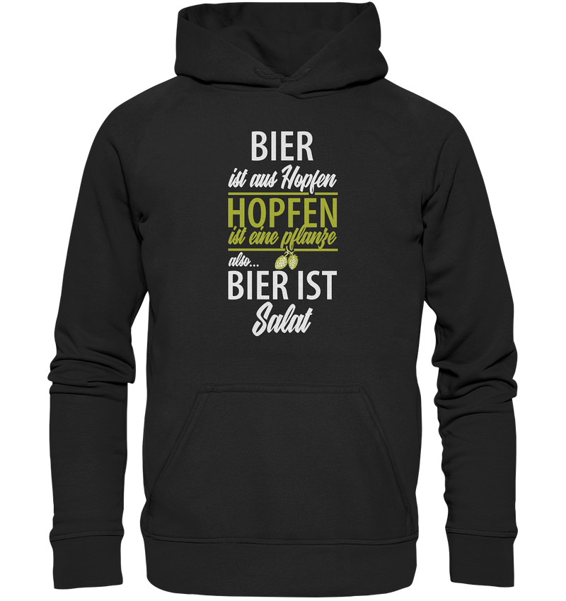 Bier ist Salat - Basic Unisex Hoodie