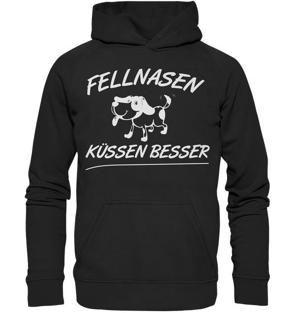 Fellnasen küssen besser - Basic Unisex Hoodie