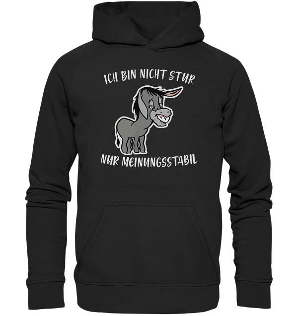 Ich bin nicht stur - Basic Unisex Hoodie