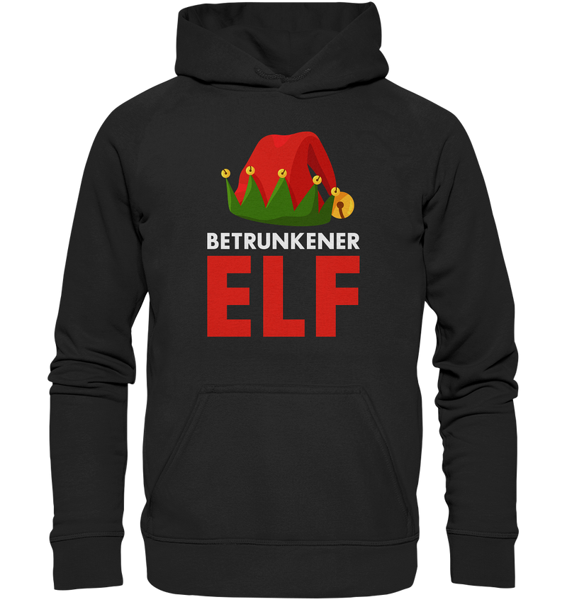 Betrunkener Elf - Basic Unisex Hoodie