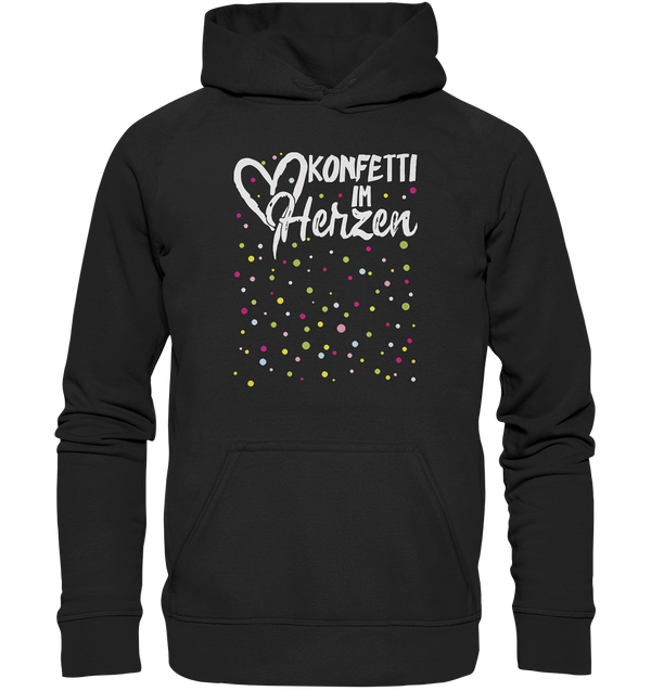 Konfetti im Herzen - Basic Unisex Hoodie