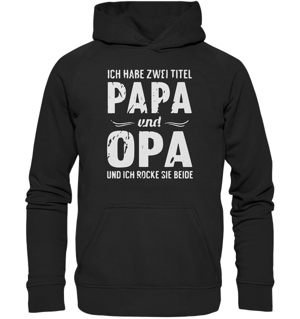 Ich habe zwei Titel - Basic Unisex Hoodie