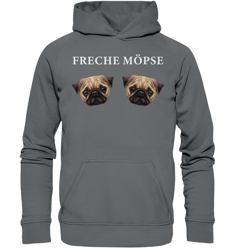 Freche Möpse - Basic Unisex Hoodie