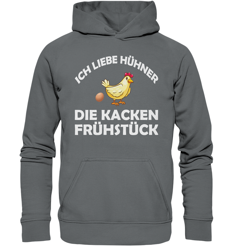 Ich liebe Hühner - Basic Unisex Hoodie