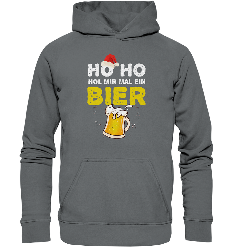 Ho Ho hol mir mal ein Bier - Basic Unisex Hoodie