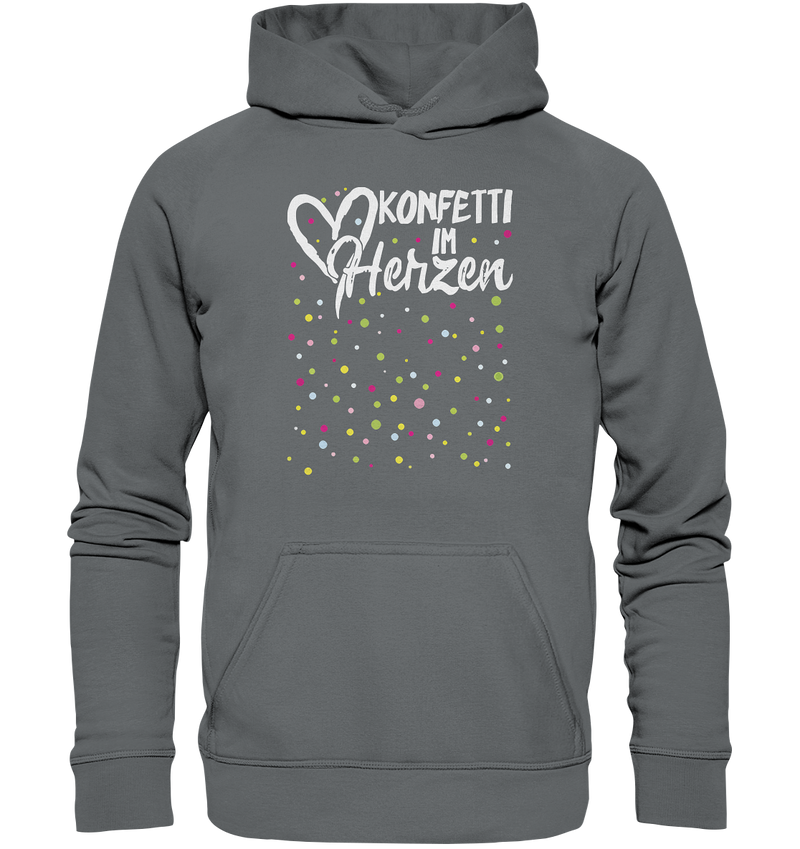 Konfetti im Herzen - Basic Unisex Hoodie