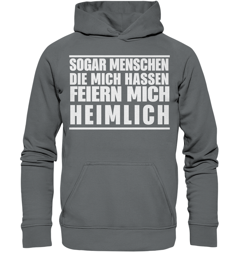 Feiern mich heimlich - Basic Unisex Hoodie