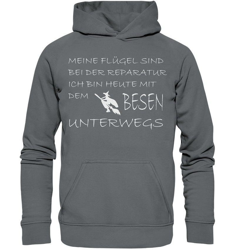 Meine Flügel sind bei der Reparatur - Basic Unisex Hoodie