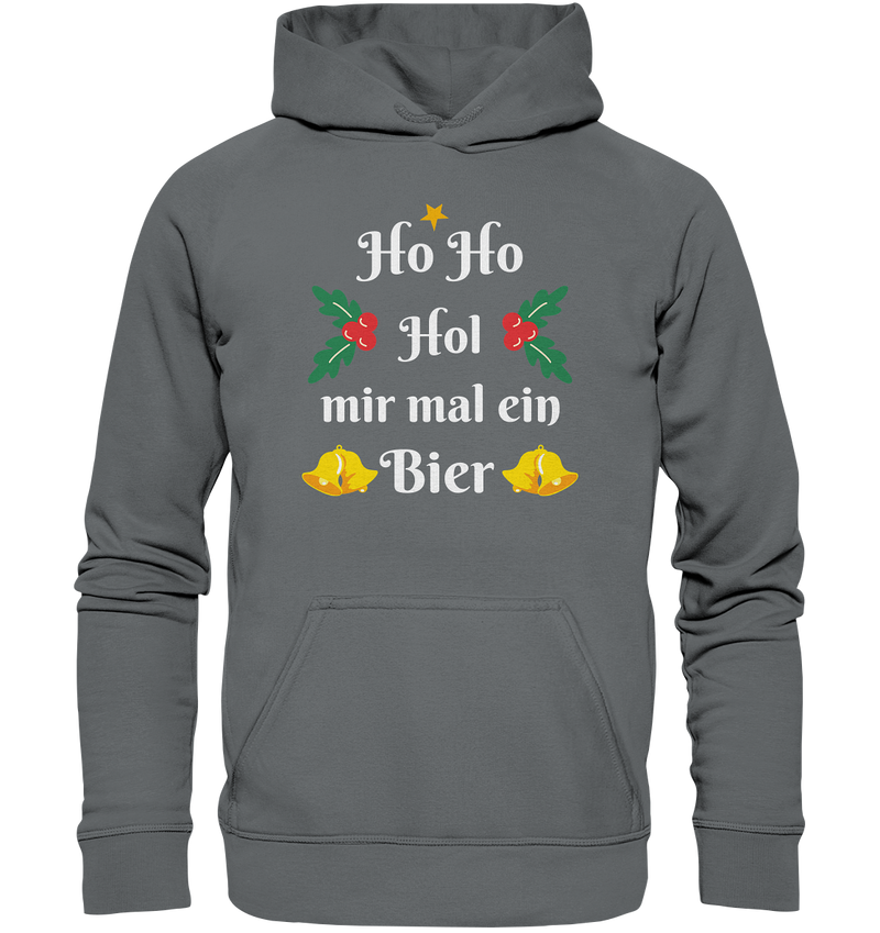 Ho Ho Hol mir mal ein Bier - Basic Unisex Hoodie