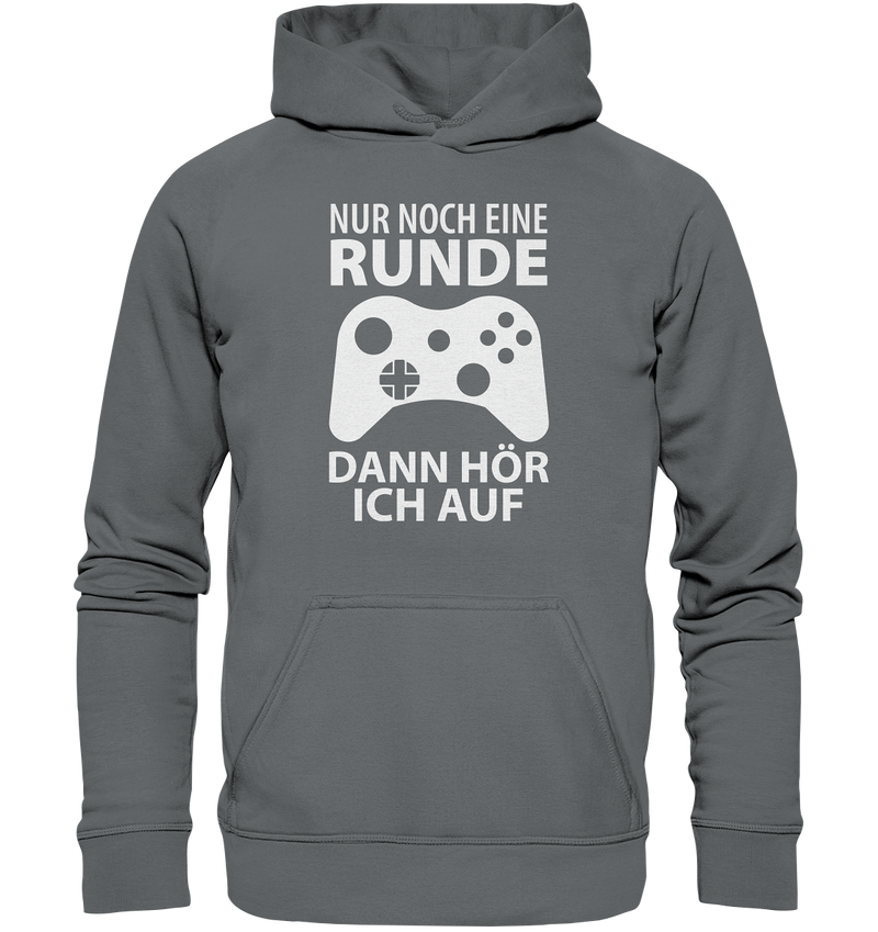 Nur noch eine Runde. Dann hör ich auf - Basic Unisex Hoodie