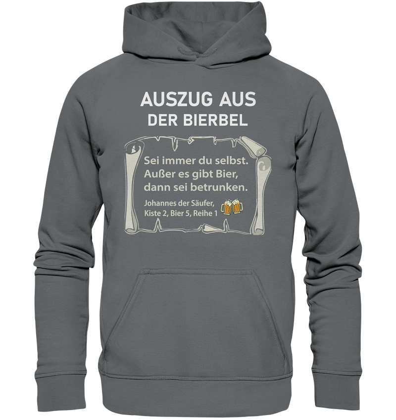 Auszug aus der Bierbel - Basic Unisex Hoodie