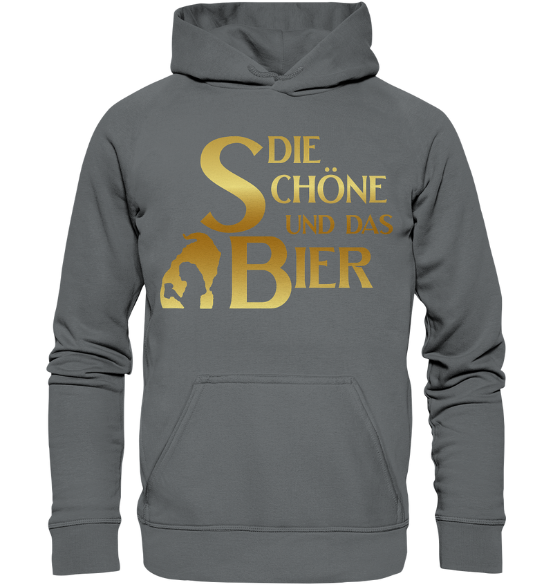 Die Schöne und das Bier - Basic Unisex Hoodie