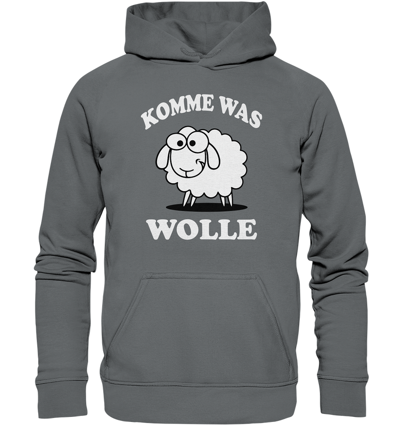 Komme was Wolle - Basic Unisex Hoodie