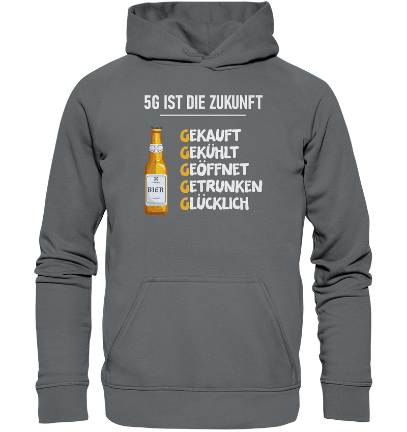 5G ist die Zukunft - Basic Unisex Hoodie