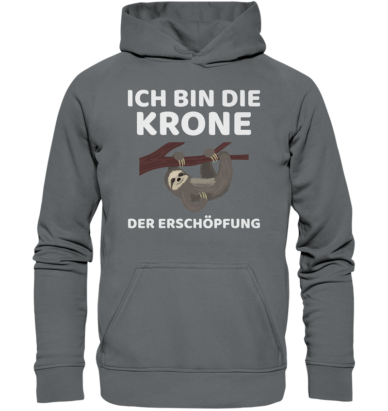 Ich bin die Krone - Basic Unisex Hoodie