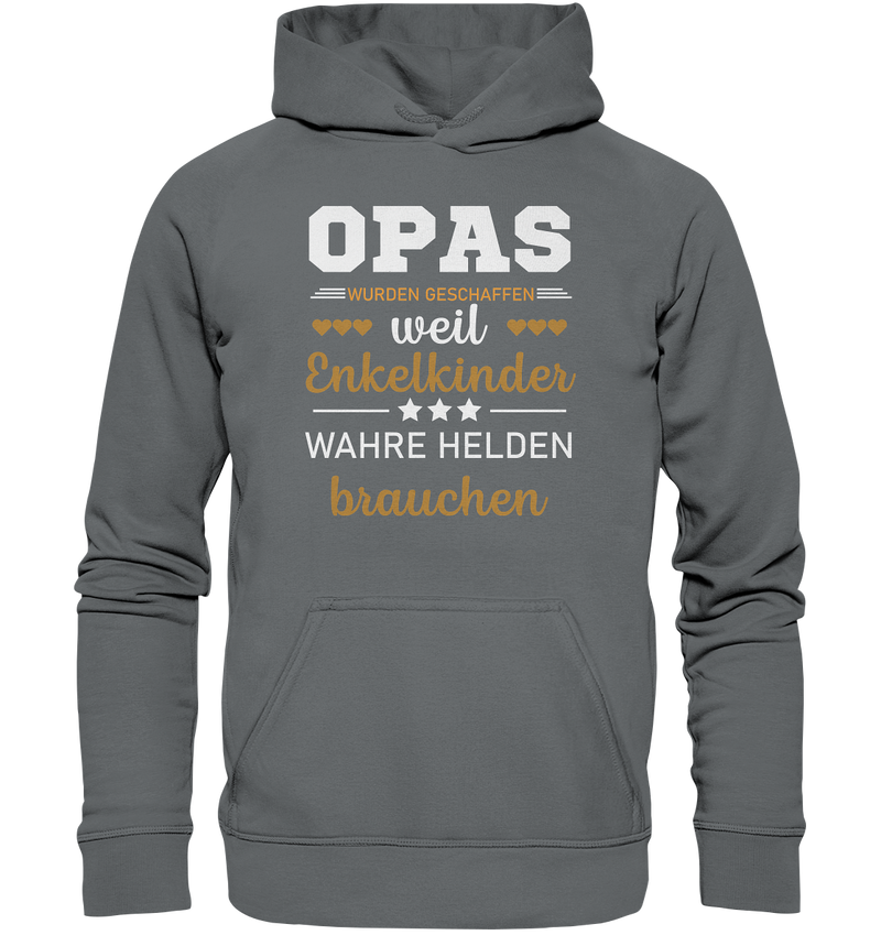 Opas wurden geschaffen - Basic Unisex Hoodie