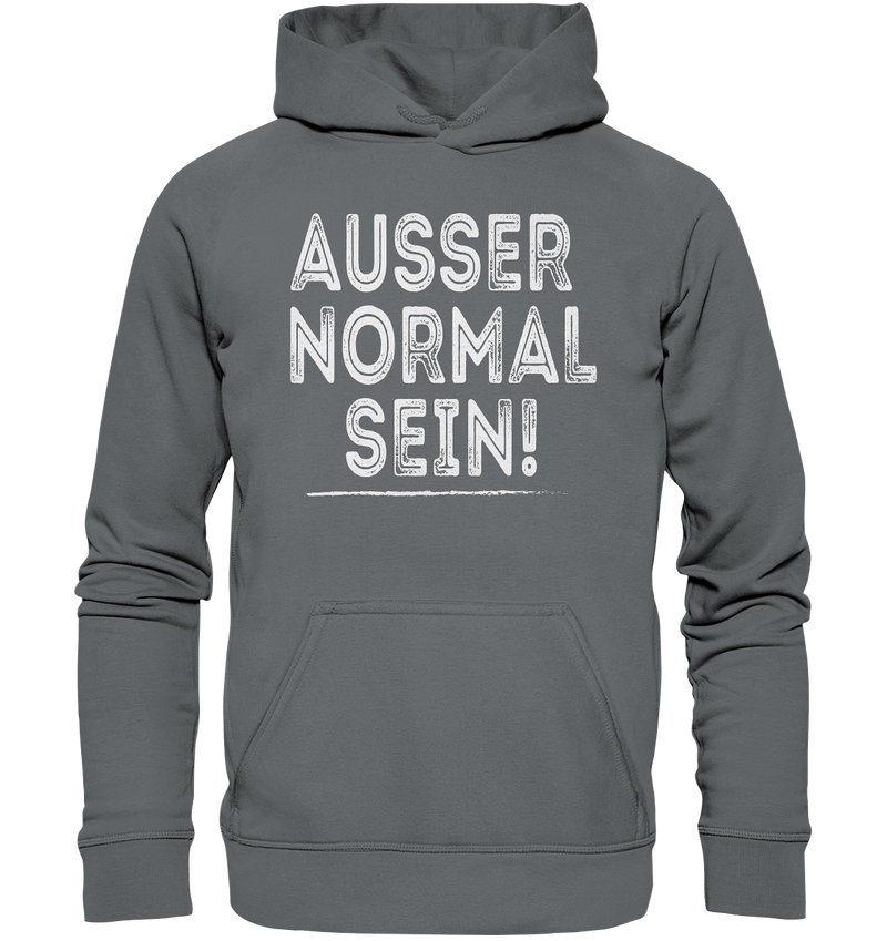 Ausser normal sein! - Basic Unisex Hoodie