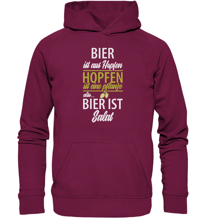 Bier ist Salat - Basic Unisex Hoodie