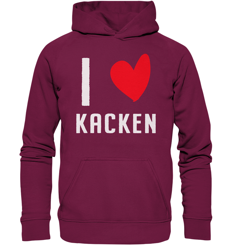 I love kacken - Basic Unisex Hoodie