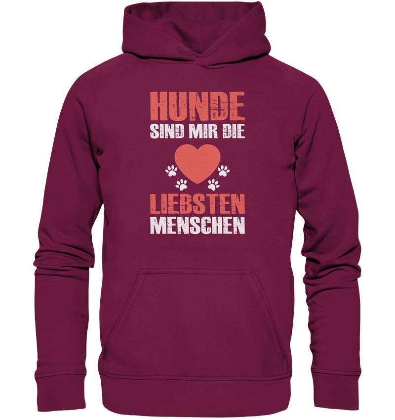 Hund sind mir die Liebsten - Basic Unisex Hoodie