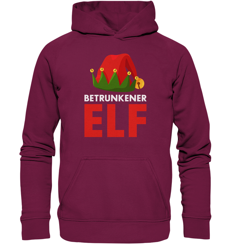 Betrunkener Elf - Basic Unisex Hoodie