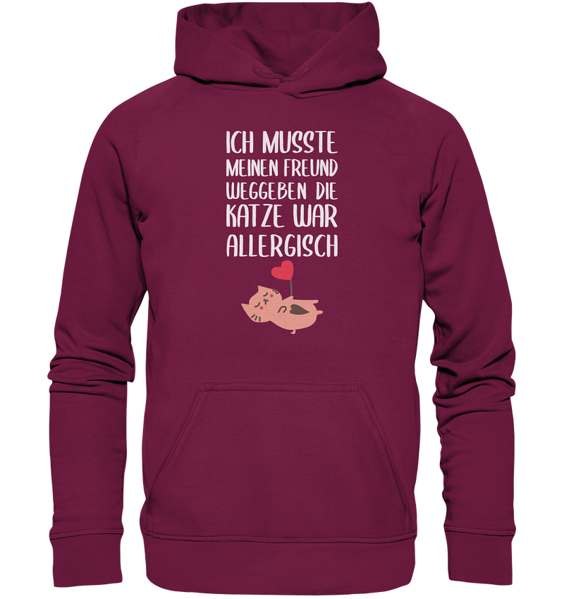 Ich musste meinen Freund weggeben - Basic Unisex Hoodie