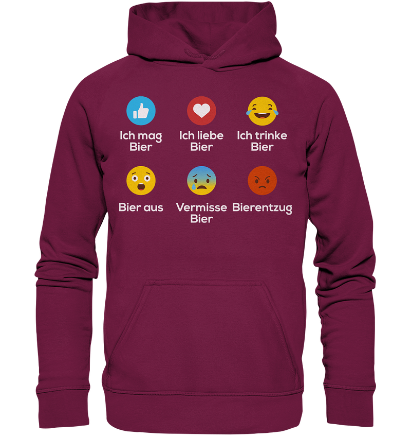 Ich liebe Bier - Basic Unisex Hoodie