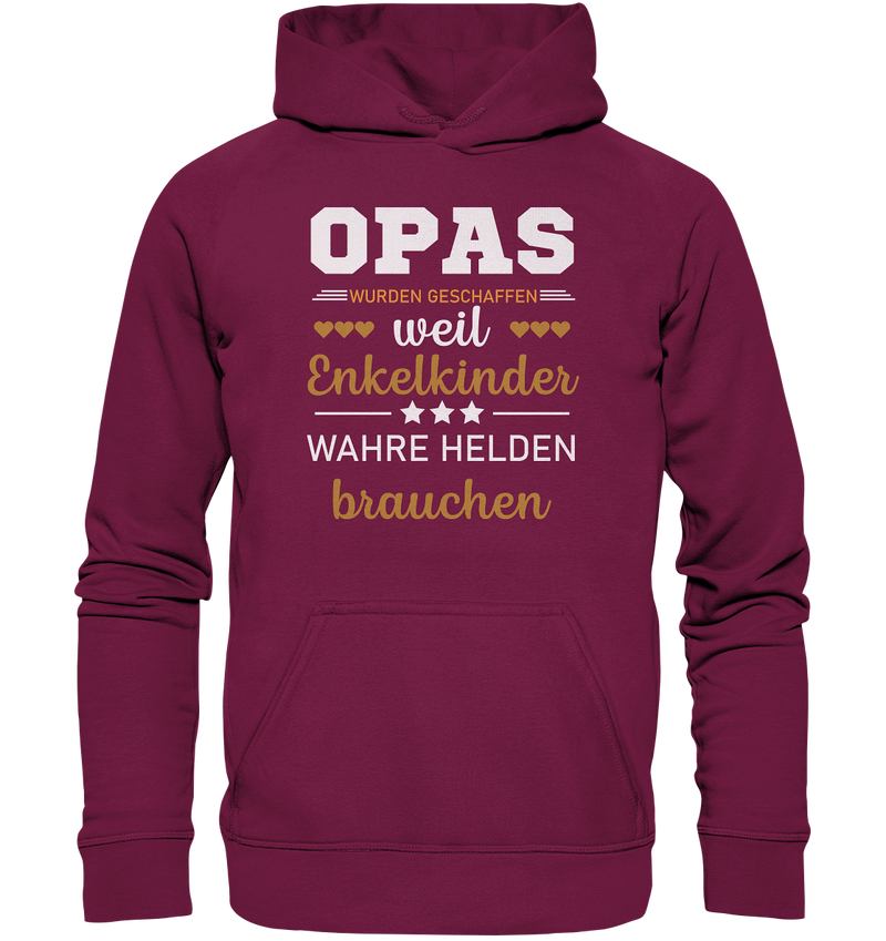 Opas wurden geschaffen - Basic Unisex Hoodie