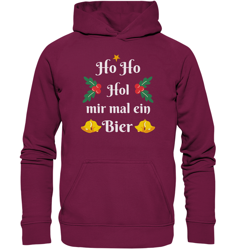 Ho Ho Hol mir mal ein Bier - Basic Unisex Hoodie