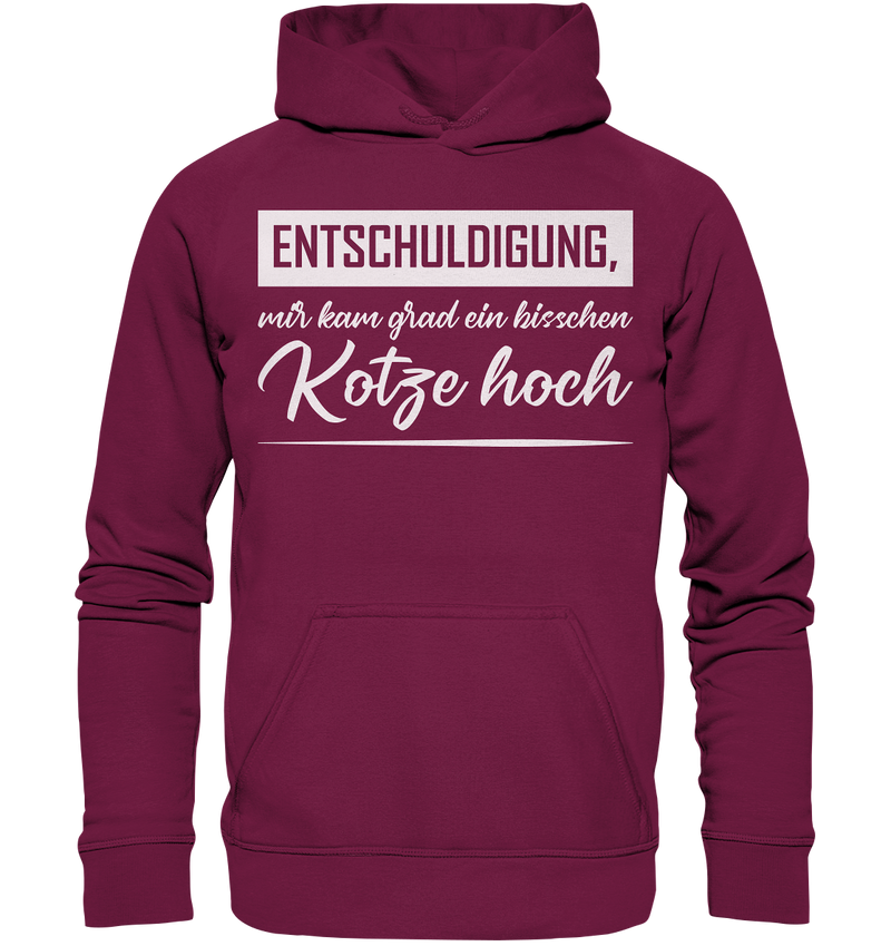 Entschuldigung - Basic Unisex Hoodie