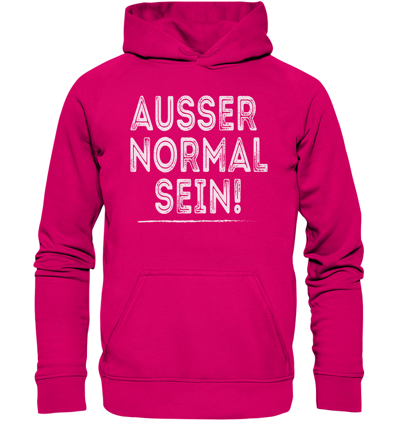 Ausser normal sein! - Basic Unisex Hoodie