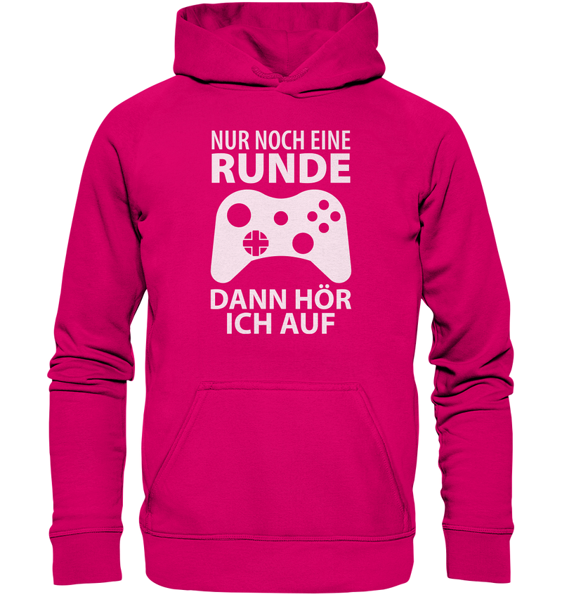 Nur noch eine Runde. Dann hör ich auf - Basic Unisex Hoodie