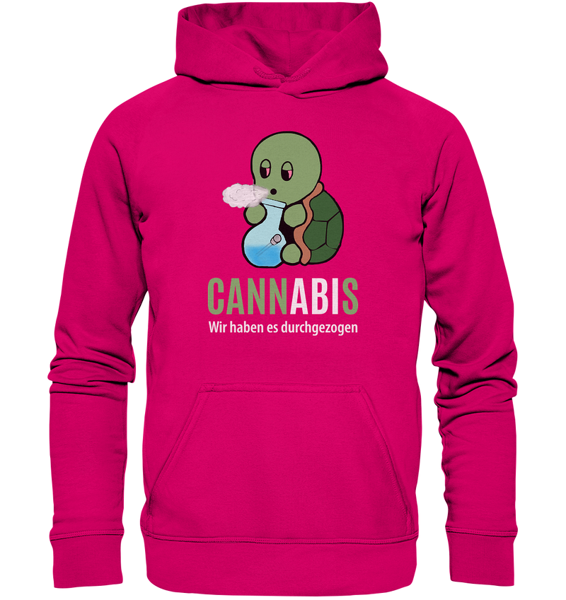 CANNABIS Wir haben es durchgezogen - Basic Unisex Hoodie