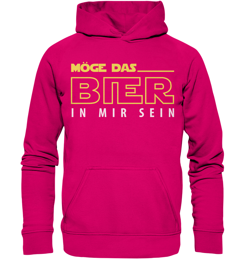 Möge das Bier in mir sein - Basic Unisex Hoodie