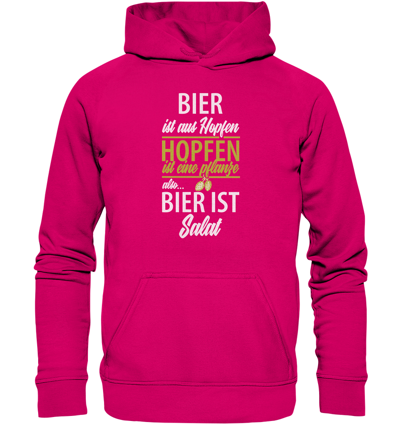 Bier ist Salat - Basic Unisex Hoodie