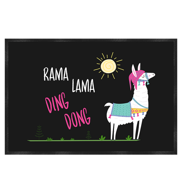 Rama Lama Ding Dong - Fußmatte 60x40cm