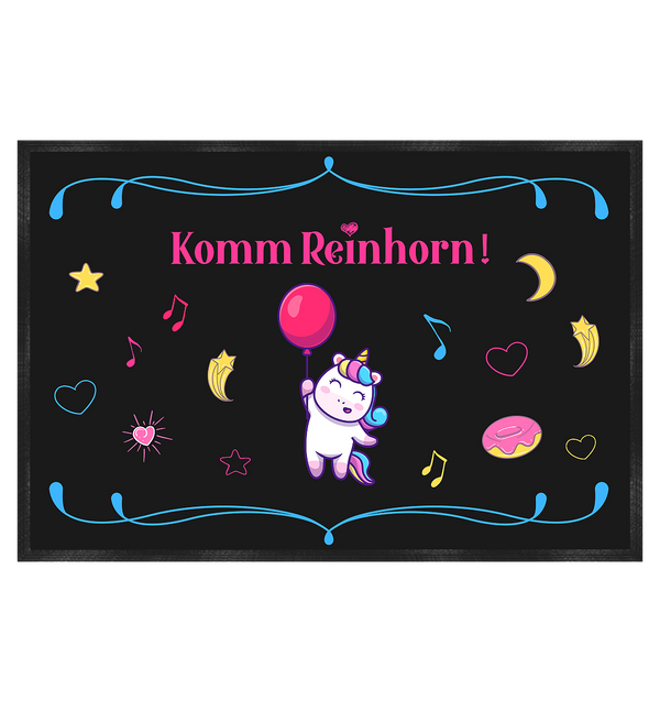 Komm Reinhorn! - Fußmatte 60x40cm