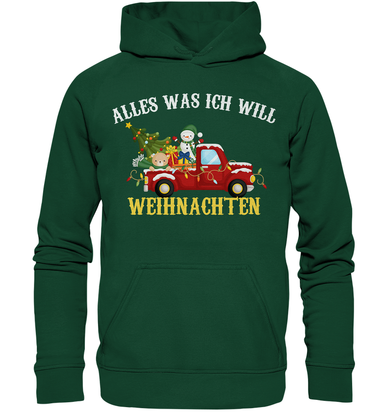 Alles was ich will Weihnachten - Kids Premium Hoodie