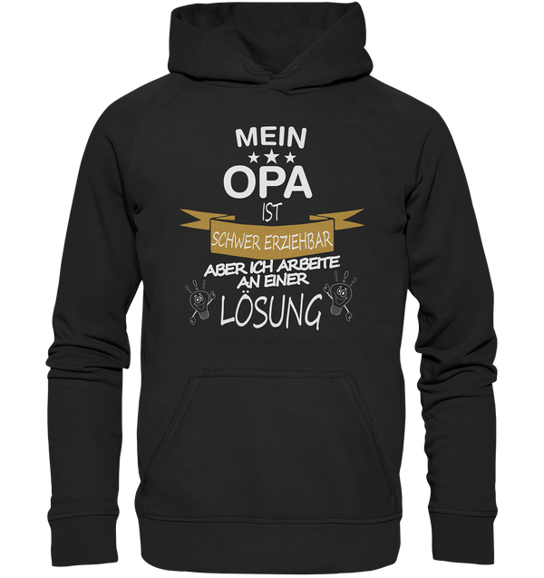 Mein Opa ist schwer erziehbar - Kids Premium Hoodie