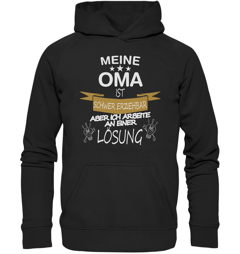 Meine Oma ist schwer erziehbar - Kids Premium Hoodie