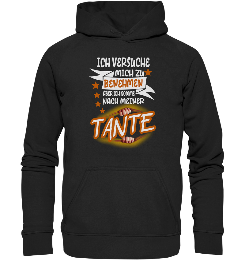 Ich versuch mich zu benehmen Tante - Kids Premium Hoodie